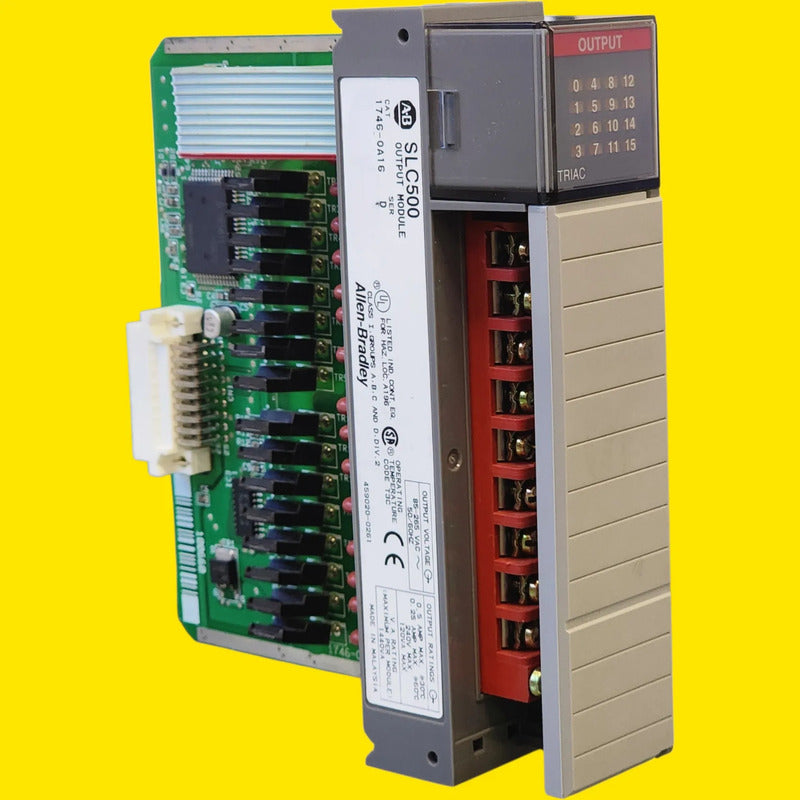 Allen-bradley 1746-oa16 Tarjeta Plc Slc 500 Salida