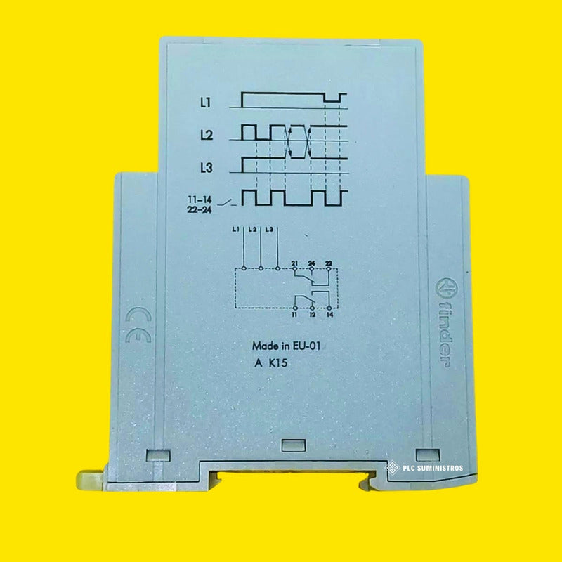 Finder 70.62.8.400.0000 Control Falla 3 Fases 2c 8a. Nuevo