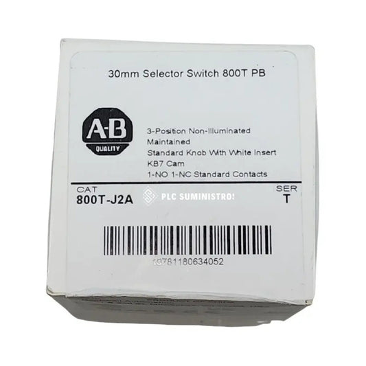 Allen-bradley 800t-j2a Selector 3 Posiciones Type 4/13