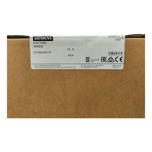 Siemens Panel 6av2 123-2ga03-0ax0 Ktp700 Basic Dp