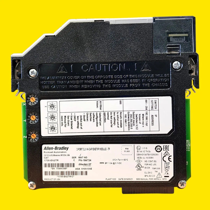 Allen Bradley  1756-en2tr Modulo Ethernet