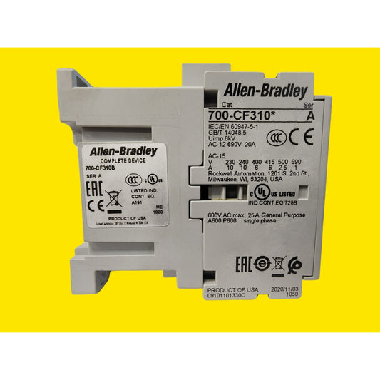 Allen-bradley 700-cf310b Rele De Control Industrial