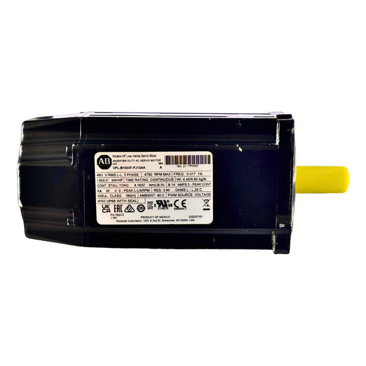 Allen Bradley Vpl-b1003f-pj12aa Kinetix Vp Low Inertia