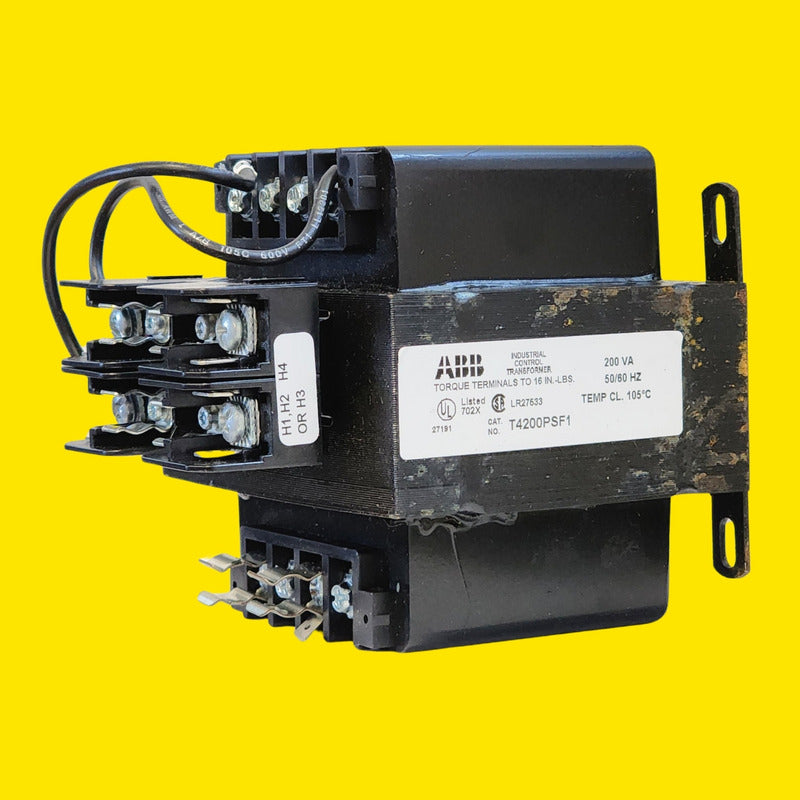 Abb T4200psf1 Transformador Seco 200 Va 240/480-115/24 V Negro