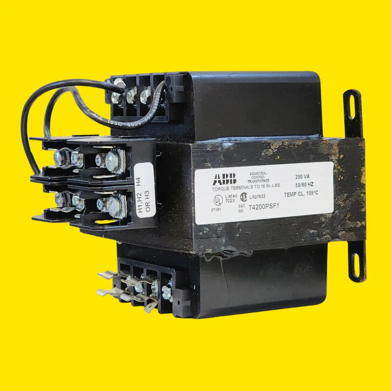 Abb 1tqy200060x0075 T4200psf1 Transformador 200va Negro