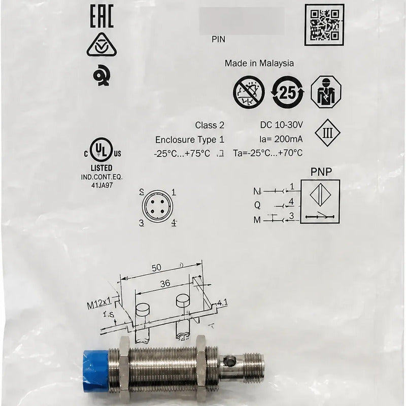Sick Ime18-12npszc0s 1040982 Sensor Inductivo Pnp M18