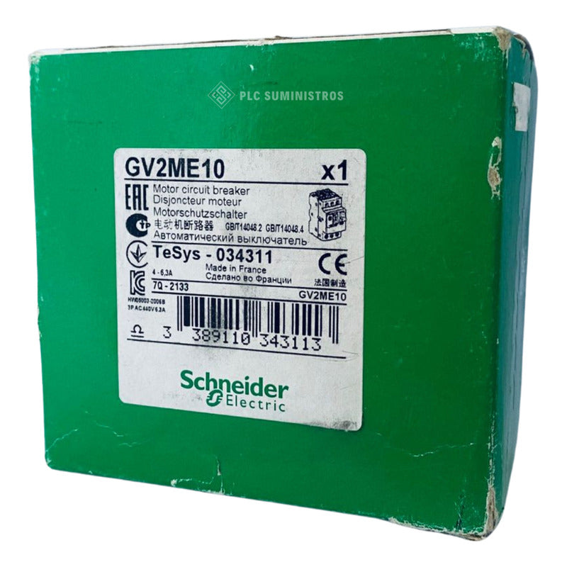 Schneider Gv2me10 Motor Circuit Breaker