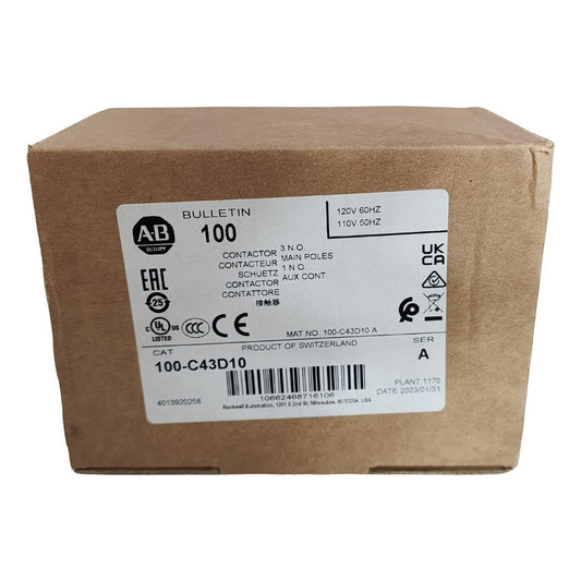 Allen Bradley Contactor  100-c43d10