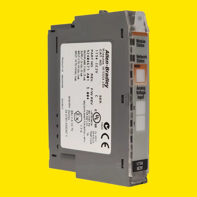 Allen-bradley 1734-ie2v Modulo Entrada Analogica Voltaje 2ch 3.004