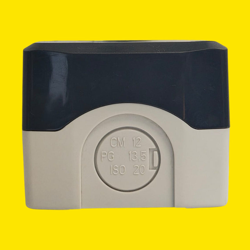 Caja Gris Vacía Xald01 1 Orificio Plástico Industrial