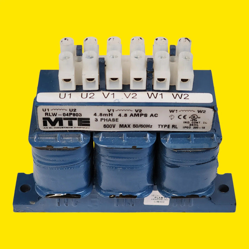 Mte Rlw-04p803 Reactor Trifásico De Línea 4.8 A