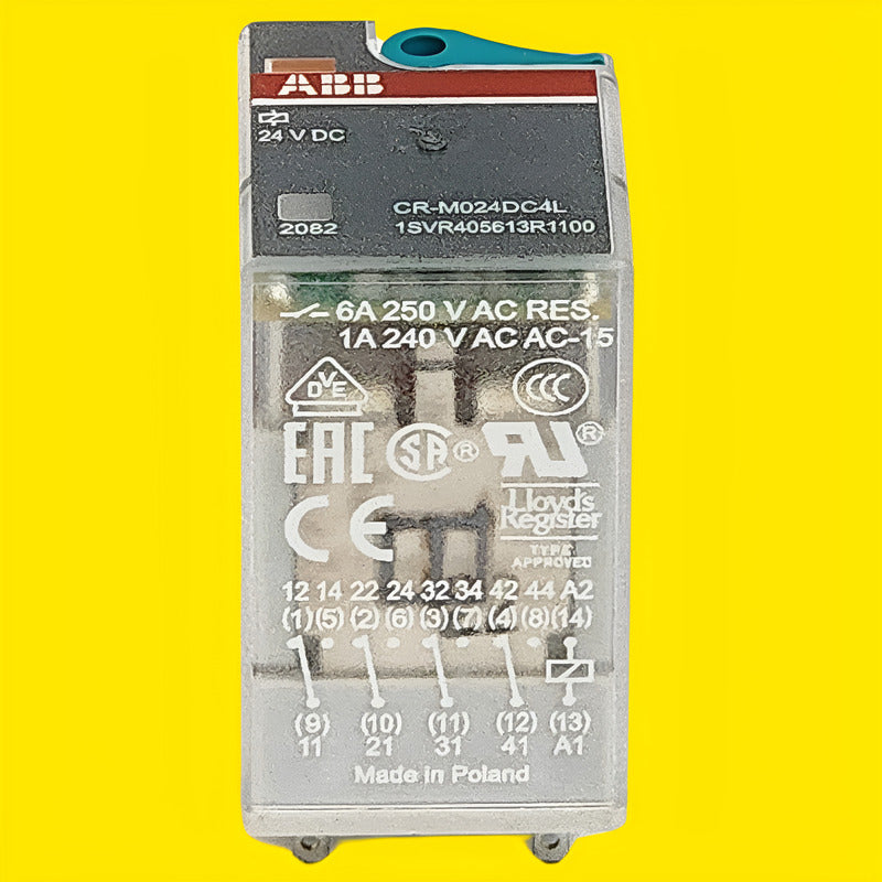 Relé Interfaz Abb Cr-m024dc4l 24vdc 4 Contactos