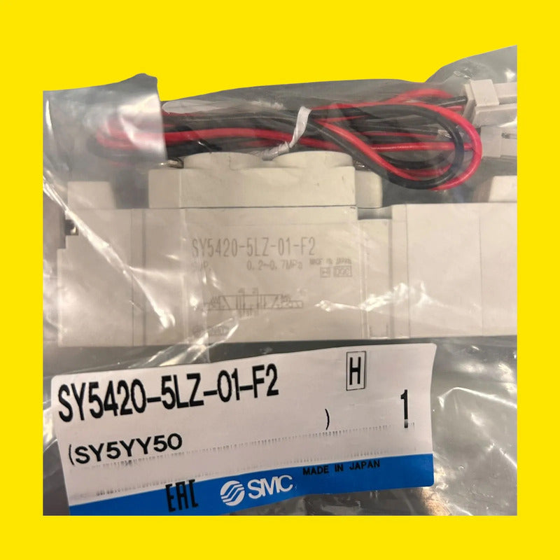 Smc Sy5420-5lz-01-f2 Electroválvula Neumática 5 Vías