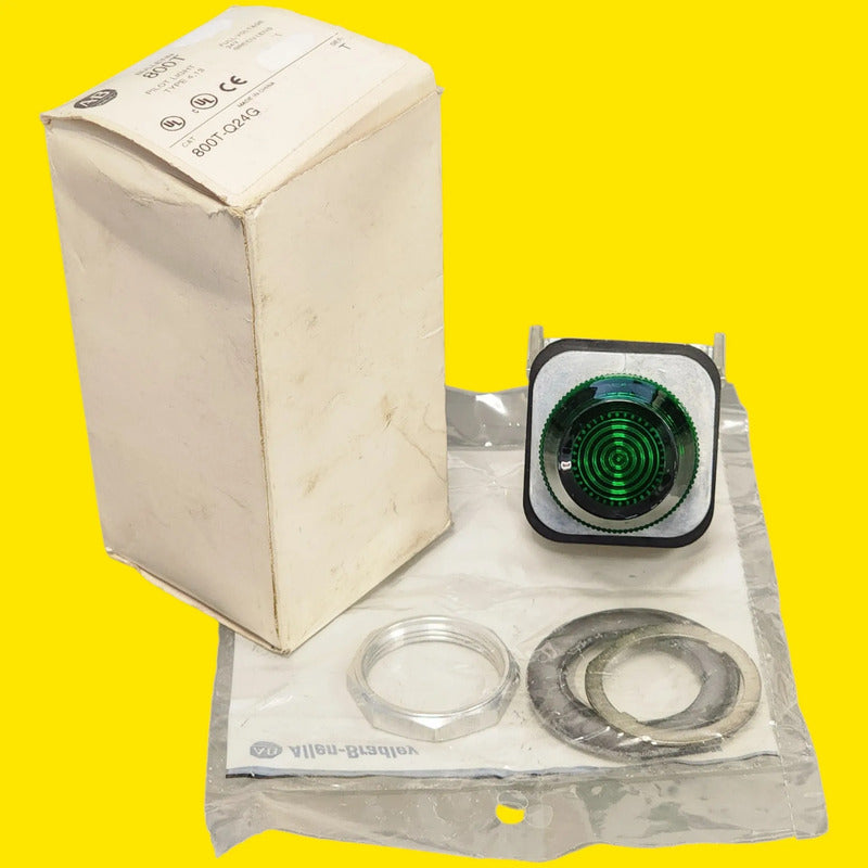 Allen-bradley 800t-q24g Indicador Luminoso Verde