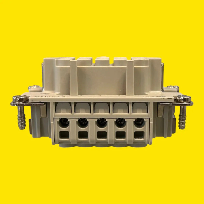 Weidmüller Hdc E 10 Fs Inserto Hembra Para Conector Marrón Claro