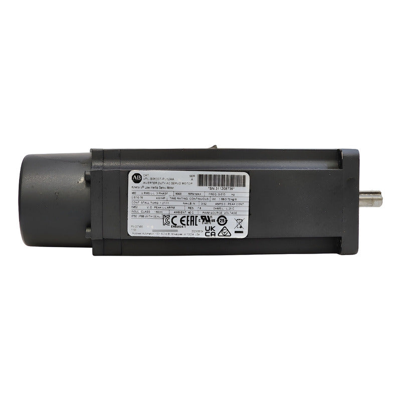Allen-bradley Kinetix Servo Motor Vpl-b0633t-pj12aa
