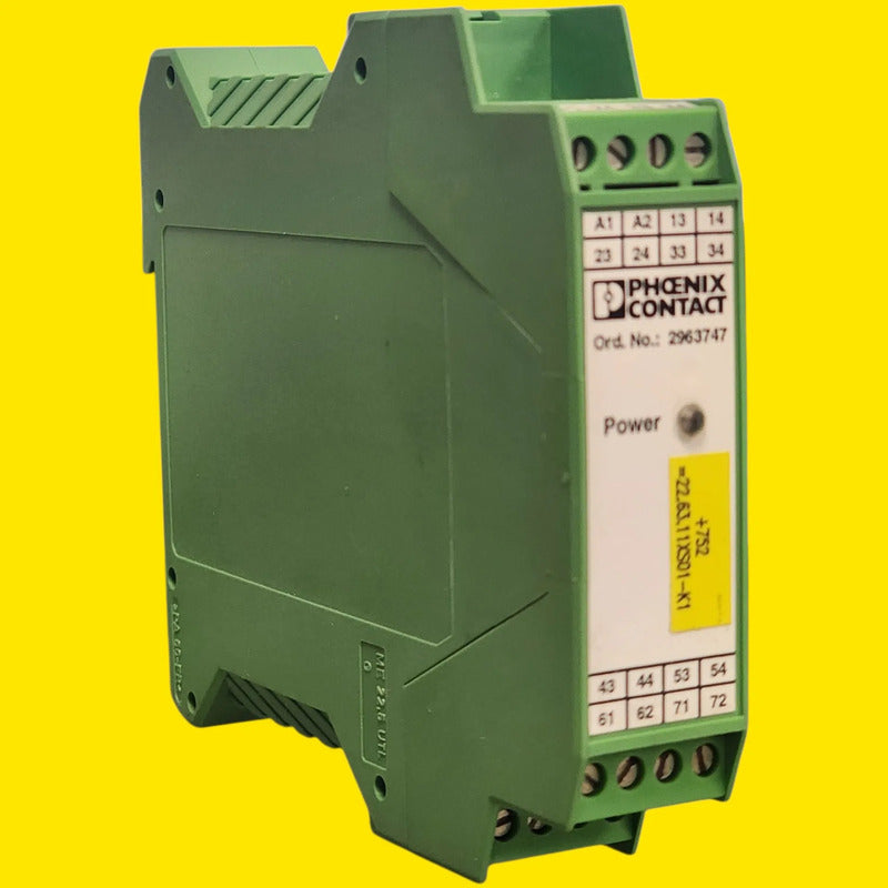 Phoenix Contact Psr-scp 24uc 2963747 Módulo Seguridad