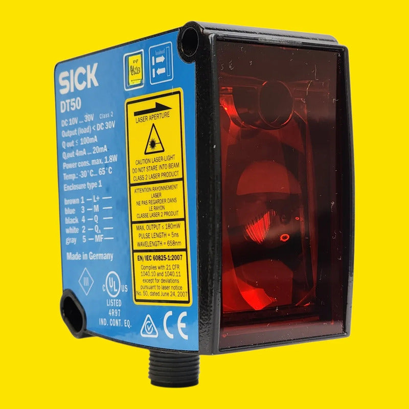 Sensor Distancia Laser Sick Dt50-p1113 1044369 Industrial