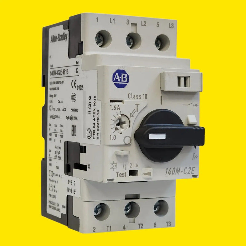Allen-bradley 140m-c2e-b16 Guardamotor Breaker