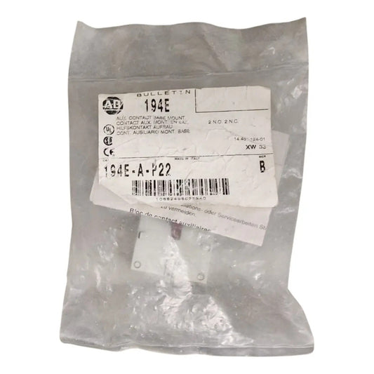 Bloque Contacto Auxiliar Allen-bradley 194e-a-p22