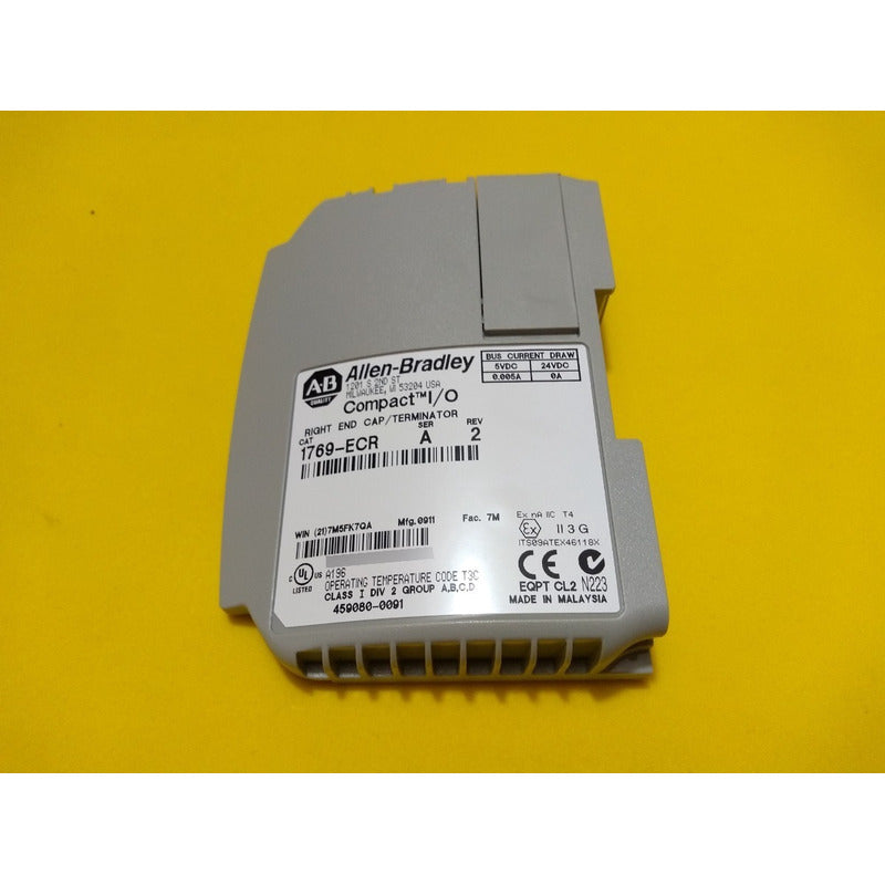 Allen Bradley 1769-ecr Tapa Final Compact Logix Plc*