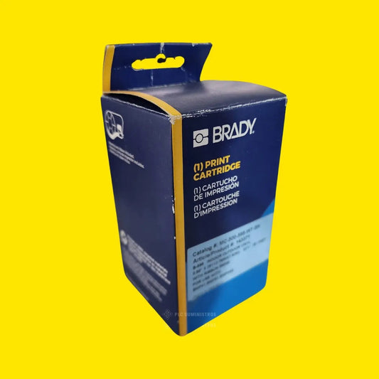 Brady 143371 Mc-500-595-wt-bk Negra Sobre Blanco Cartucho