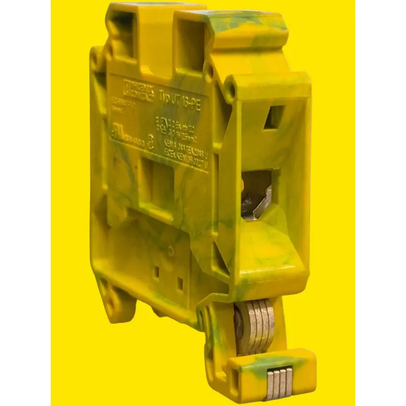 Phoenix Contact Ut 16-pe Bornera De Tierra 3044212 Amarillo/verde