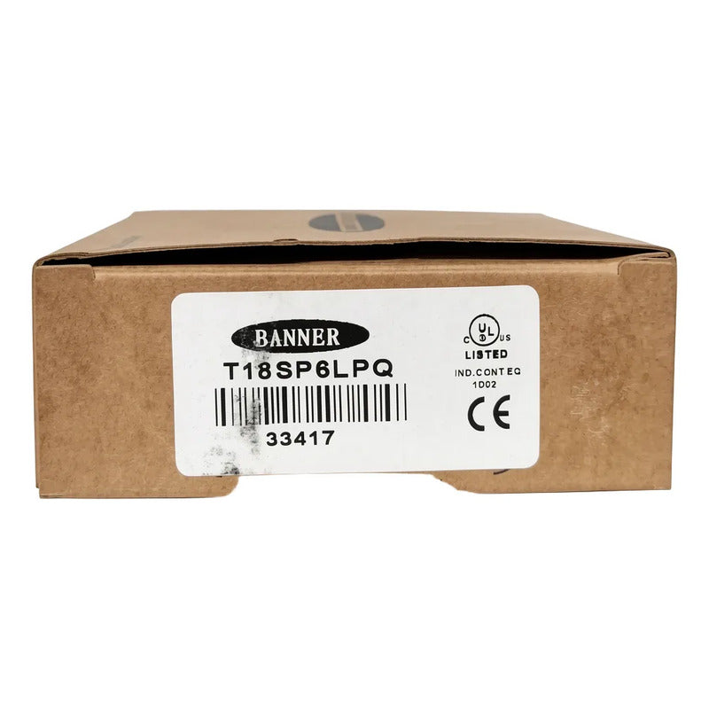 Banner T18sp6lpq 33417 Sensor Polarizado Retro M12 Pnp