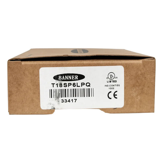 Banner T18sp6lpq 33417 Sensor Polarizado Retro M12 Pnp