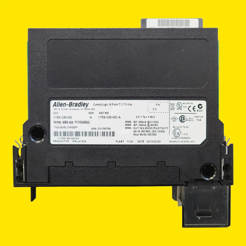 Allen Bradley 1756-ob16d Módulo 16 Salidas Digitales 24vdc