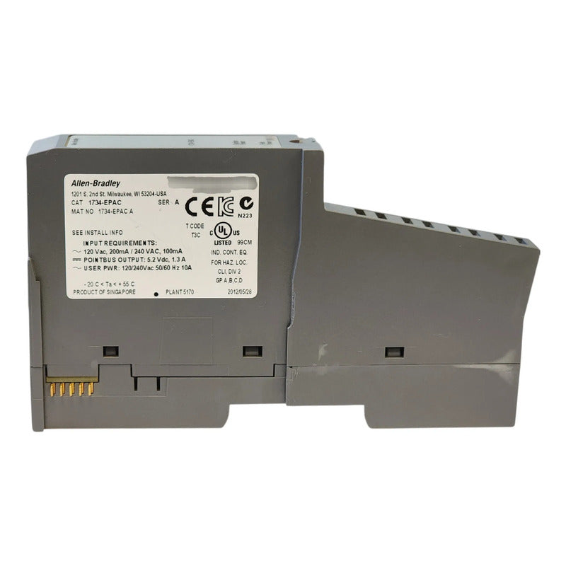 Allen-bradley 1734-epac Módulo De Alimentación Point I/o