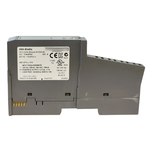 Allen-bradley 1734-epac Módulo De Alimentación Point I/o