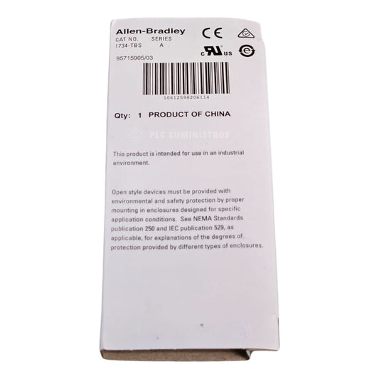 Allen Bradley Cat 1734-tbs Base Para Módulos.