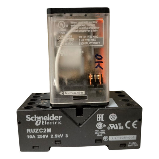 Schneider Rumc21f7 Y Ruzc2m Base