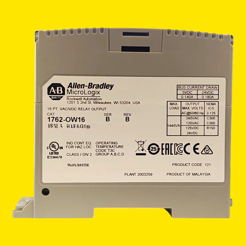 Módulo Allen-bradley 1762-ow16 Salida  16 Pts Micrologix