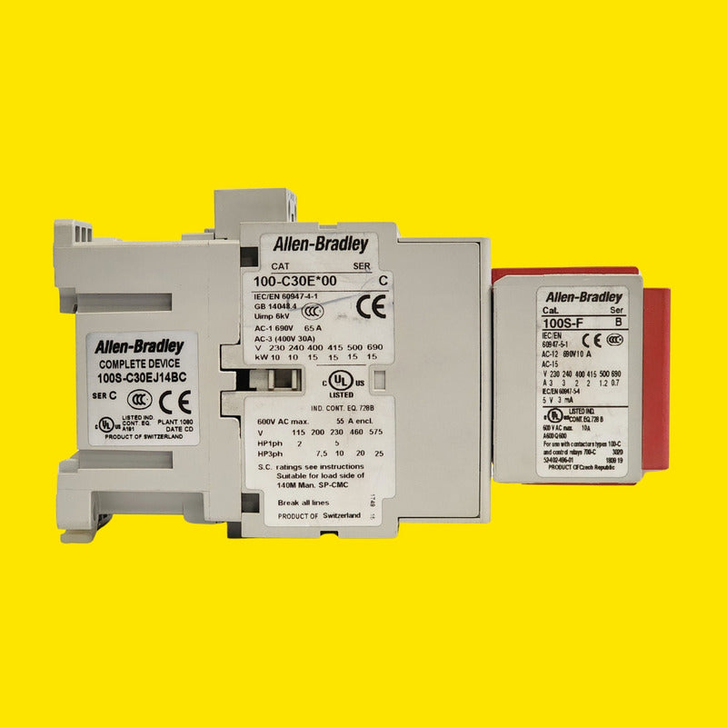 Contactor Industrial Allen-bradley 100s-c30ej14bc 3p