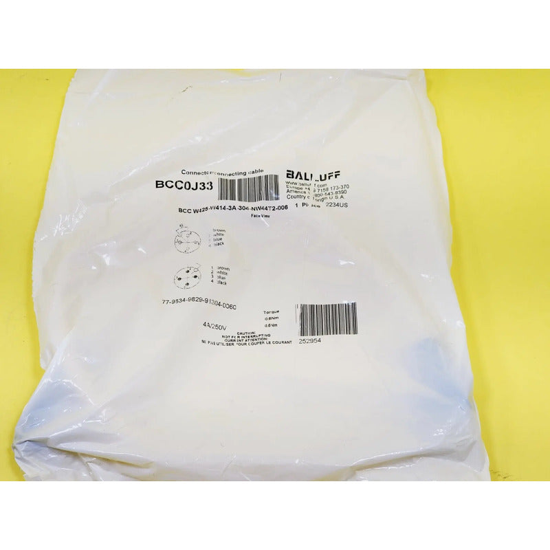 Balluff Bcc0j33 Conector Nuevo - Balluff