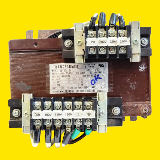 Nunome Sb750u18k Transformador De Control 750va Cafe
