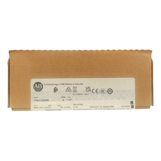 Allen-bradley 1769-l33erm Compactlogix Motion 2mb Ethernet