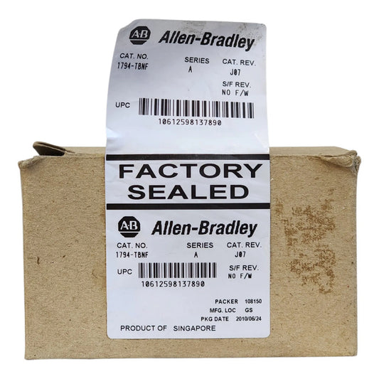Allen-bradley 1794-tbnf Flex Terminal Base