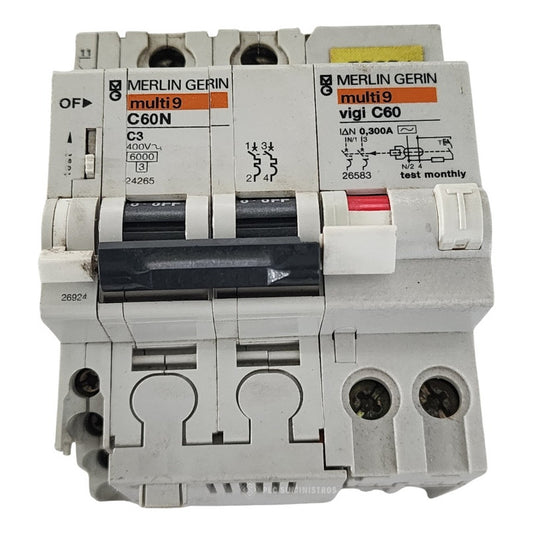 Merlin Gerin C60n Vigi C60 Multi 9 Interruptor De Circuito