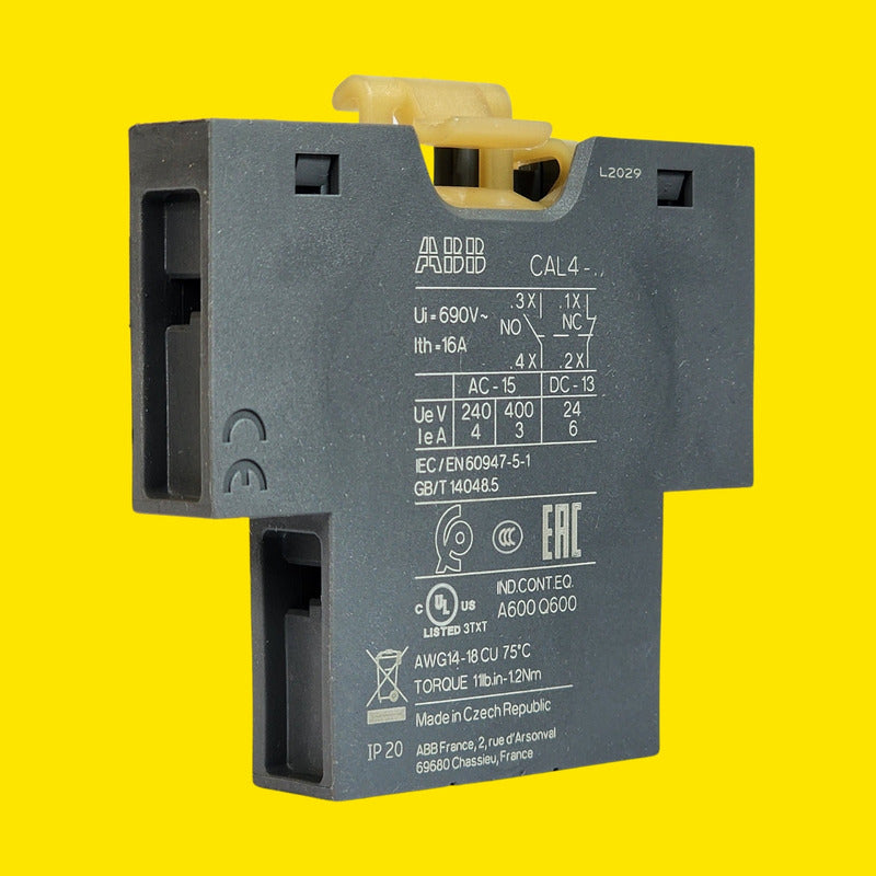 Abb Cal4-11 Auxiliar Contactos 1no+1nc