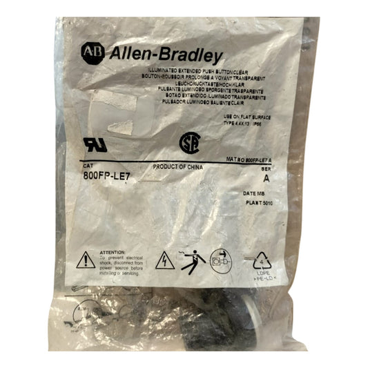 Allen-bradley 800fp-le7 Boton De Presion