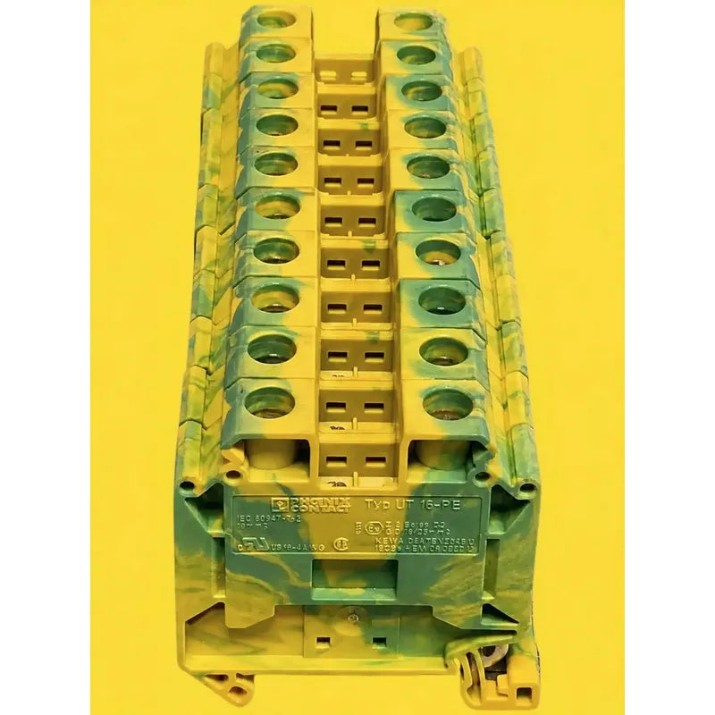 Phoenix Contact Ut 16-pe Bornera De Tierra 3044212 Amarillo/verde