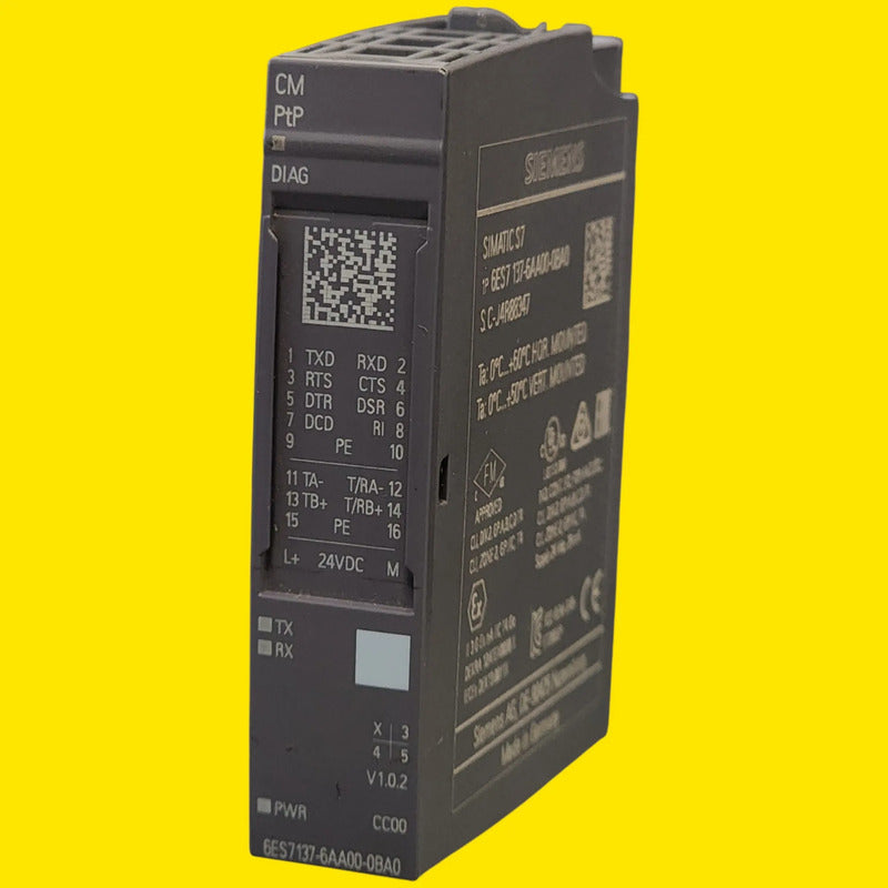 Siemens 6es7137-6aa00-0ba0 Módulo Cm Ptp Et 200sp