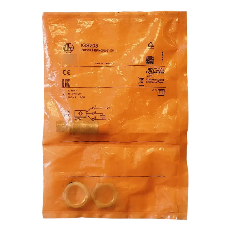 Ifm Igb3012-bpkg/us-104 Sensor Inductivo M12