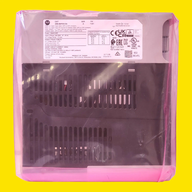 Variador Allen-bradley Powerflex 525 25b-b8p0n104 2hp 3f