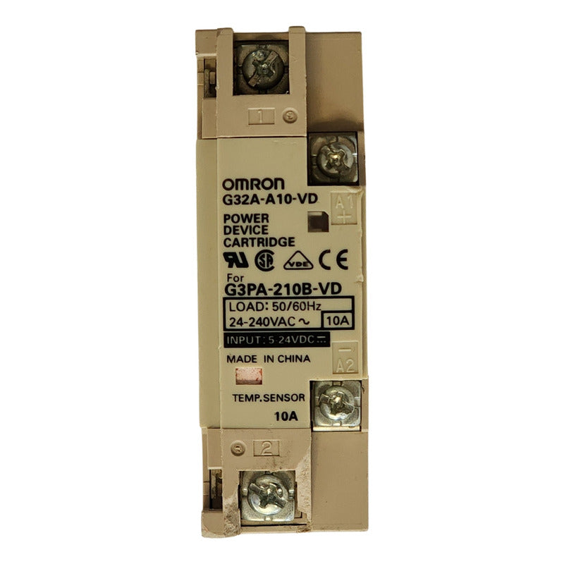 Relevador Estado Sólido Omron G3pa-210b-vd 20a 240v