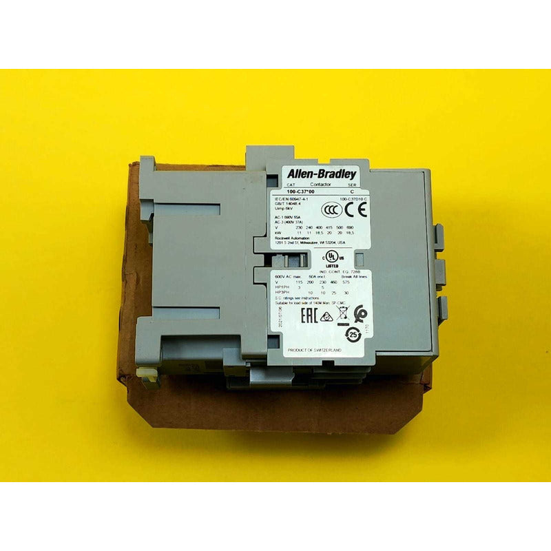 Allen Bradley Contactor 37 Amperios 3 Polos 120v 100-c37d10