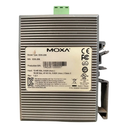 Moxa Eds-208 Conmutador Ethernet